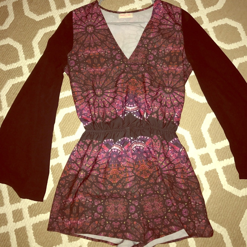 NWOT Belle sleeve romper